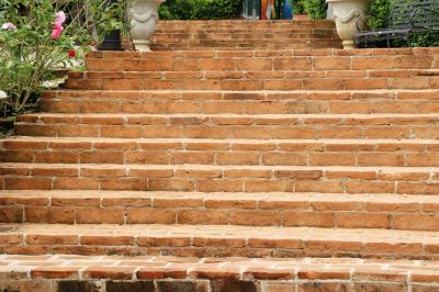 Brick Stairs Last a Long Time with Proper Care